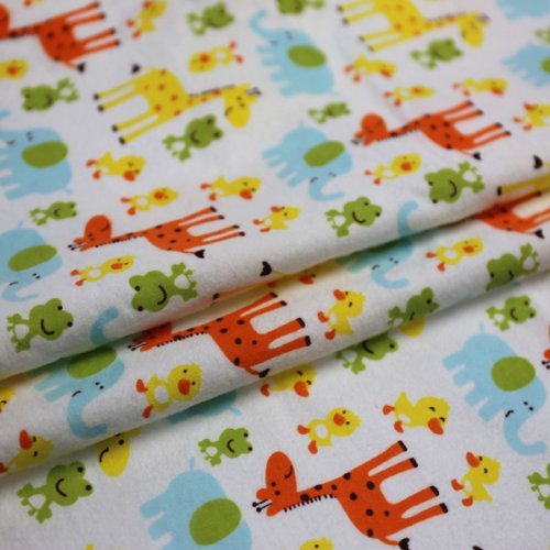 Printed Flannel Fabric