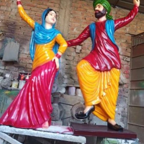 Punjabi Bhangra Statue