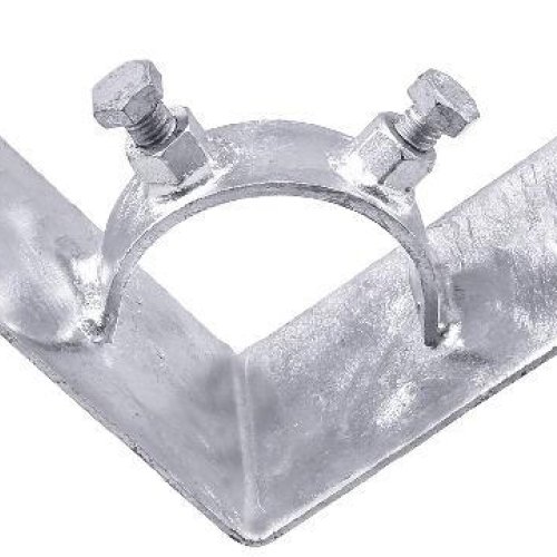 Wood to Steel Post Corner Adapter