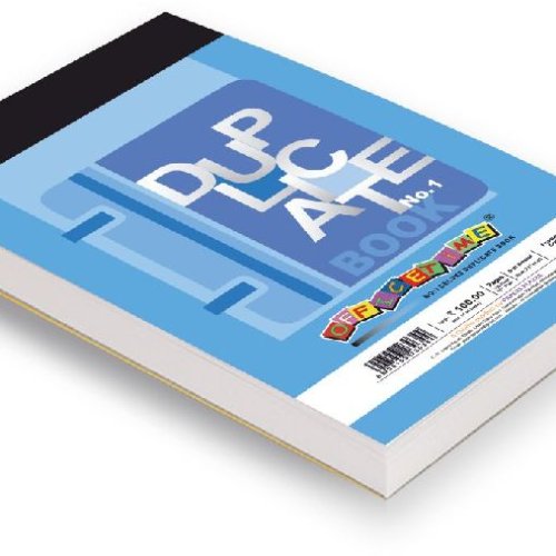 Duplicate No.1 Plastic Title (21.6X14.2cms)