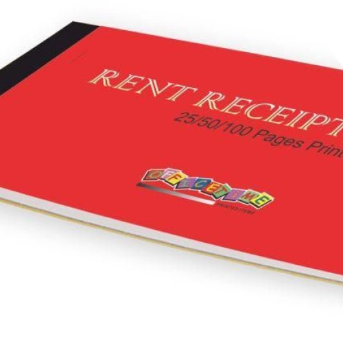 Rent Receipt Book 25 Pages (Gujarati/English)