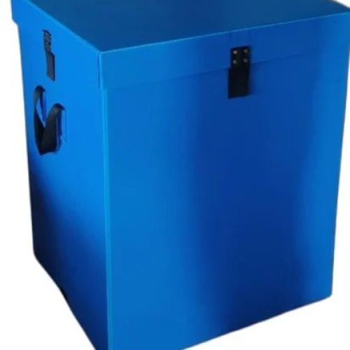 Blue Polypropylene Box