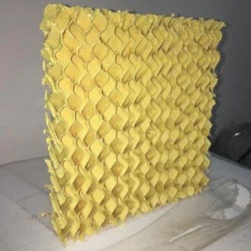 Yellow Honeycomb Cooling Pad