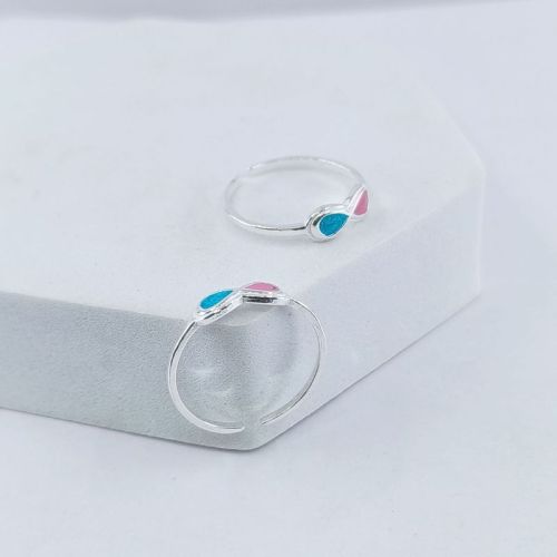 Enamel Pan Toe Ring