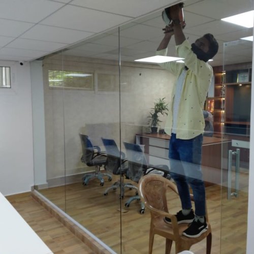Office Glass Partition