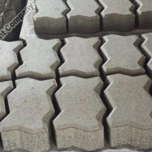 Zig Zag Paver Block
