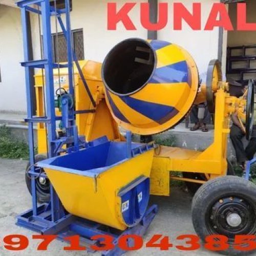 Two In One Concrete Mixture Machine