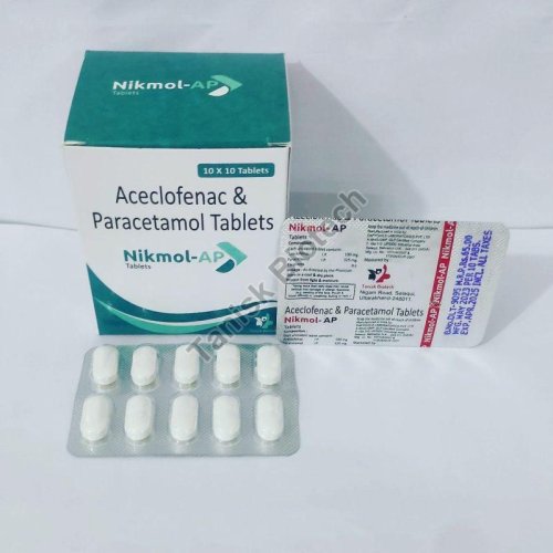 Aceclofenac Paracetamol Tablet