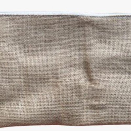 Jute Zipper Pouch