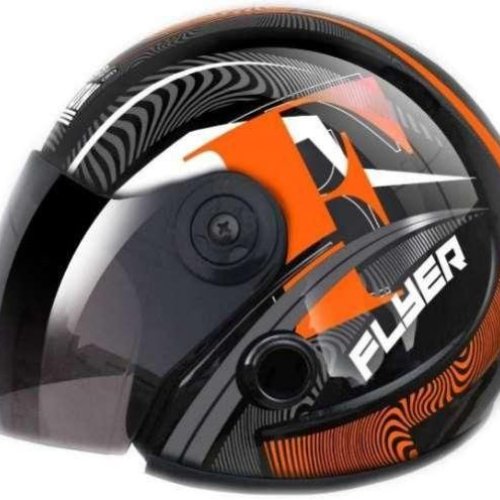 Track Light Graphic Bike Helmet