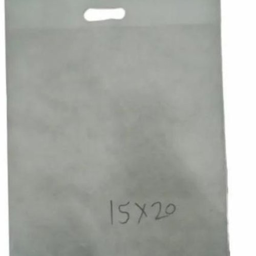 Plain 15 X 20 D Cut Non Woven Carry Bag