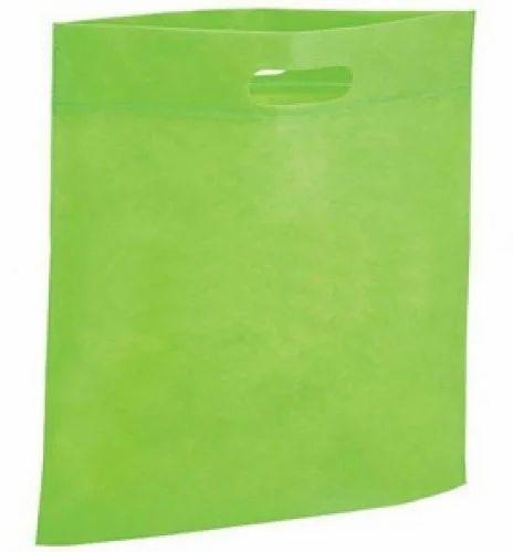 Plain 16 X 20 D Cut Non Woven Carry Bag