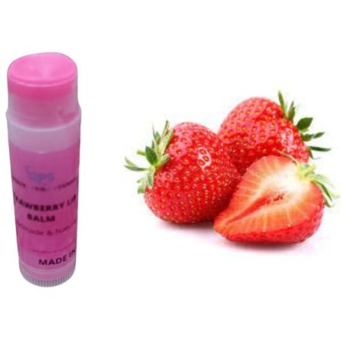 strawberry lip balm