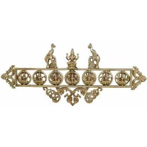 Brass Ashtalakshmi Wall Hanging