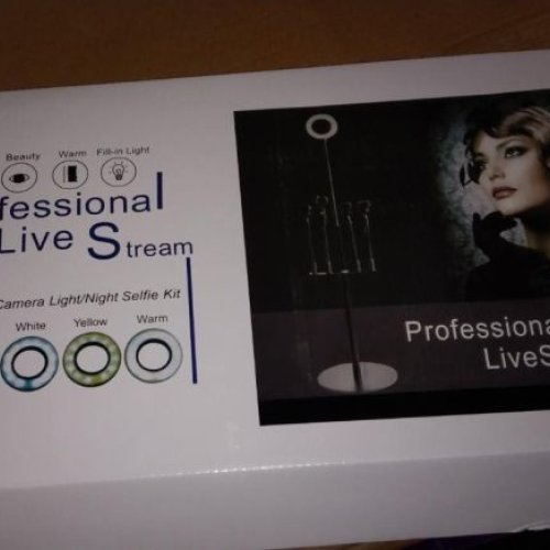 Professional Live Stream Selfie Ring Light
