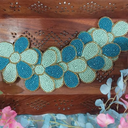 Handmade Beaded Coaster Set