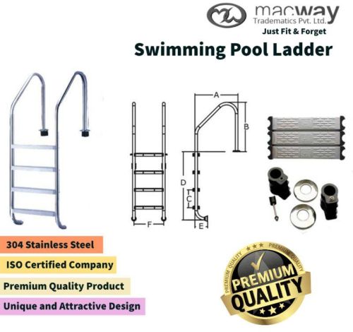 Stainless Steel Swimming Pool Ladder