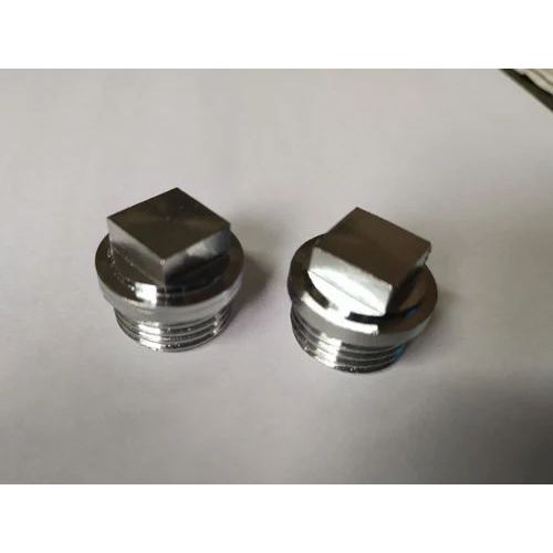 Brass Square Plug