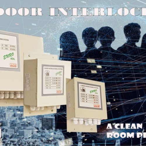 clean room 2 door interlock system
