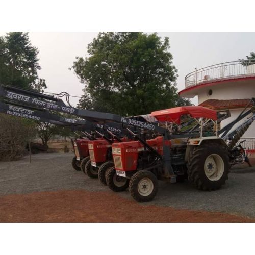 Swaraj Tractor Fitted Pole Erection And Post Hole Digger