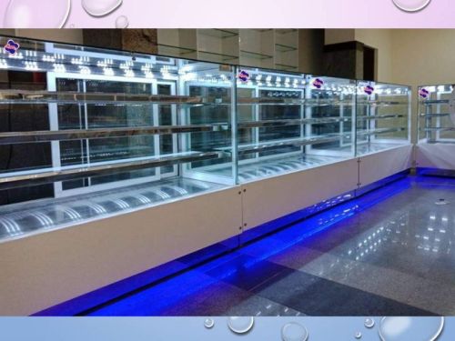 Stainless Steel Display Counter