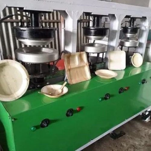 Areca Leaf Plate Making Machine