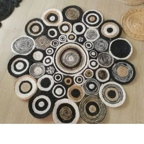 Handwoven Beautiful Jute Rug
