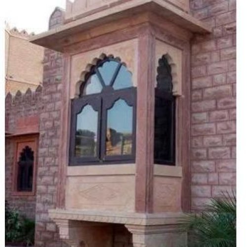 Carved Stone Jharokha