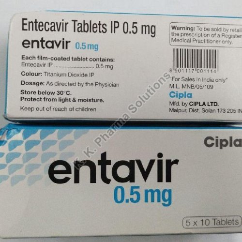 Entavir 0.5mg Tablets
