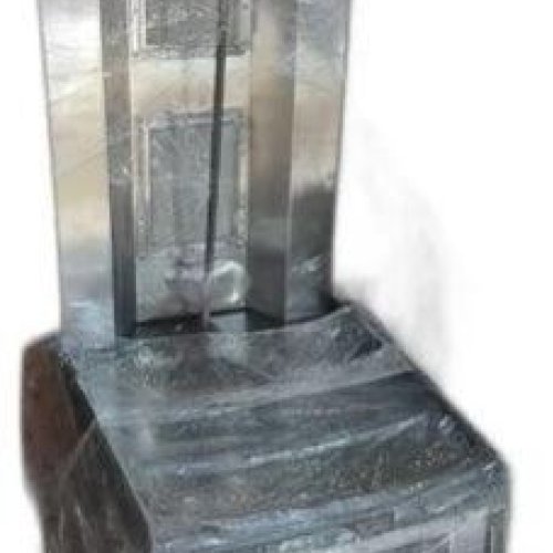 Stainless Steel Counter Type Shawarma Machine With 2 Imported Burner