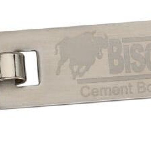 Bison Panel Promotional Steel Keychain