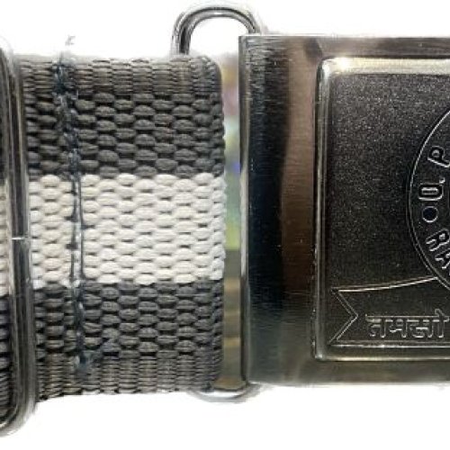 Chrome Finish School Uniform Belt