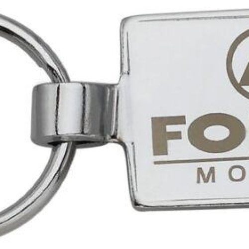 Laser Engraved Metal Keychain