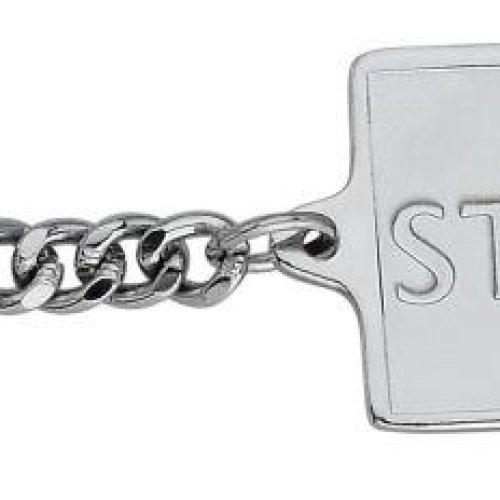 Star Mild Steel keychain