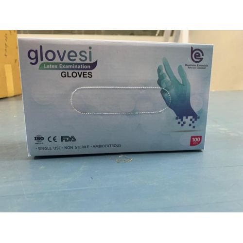 LATEX EXAMINATION POWDER FREE GLOVES