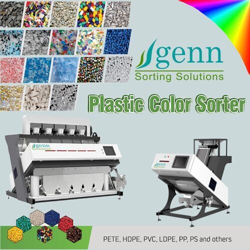 Plastic Flakes Color Sorting Machine