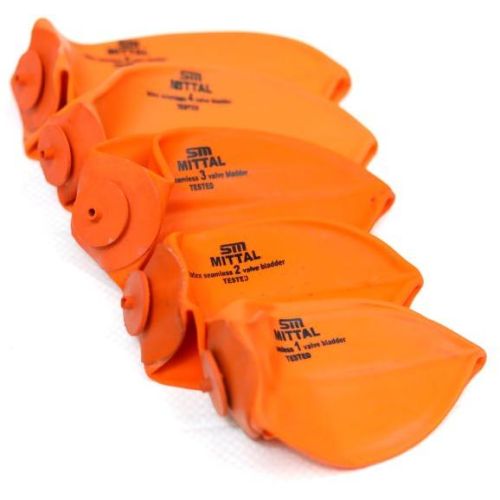 SEAM LESS LATEX BLADDER - COLTH PASTED VALVE