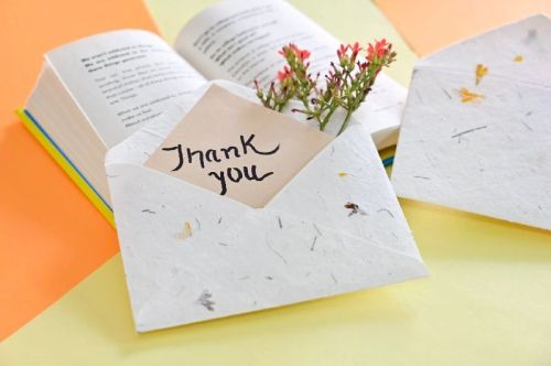 Flower Paper Envelope