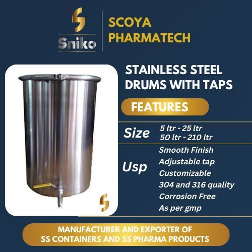 Stainless Steel Oil Drum