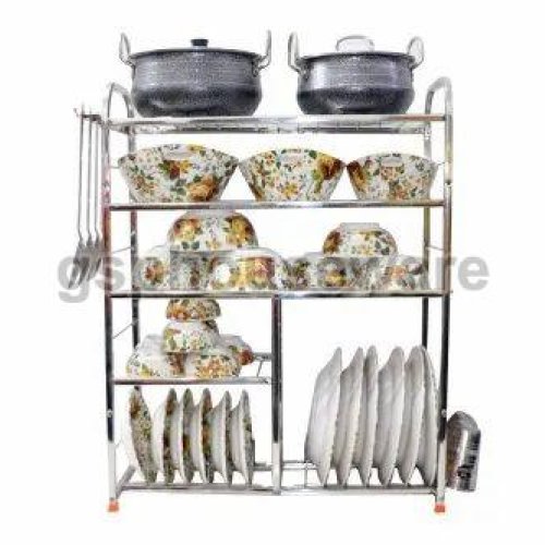 Rectangular Stainless Steel Dish Rack