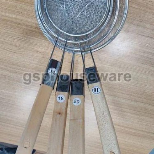 Stainless Steel Wooden Handle Jhara