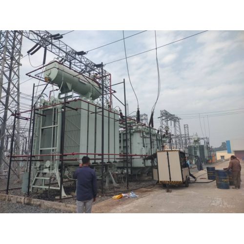Transformer Oil Filtration Service