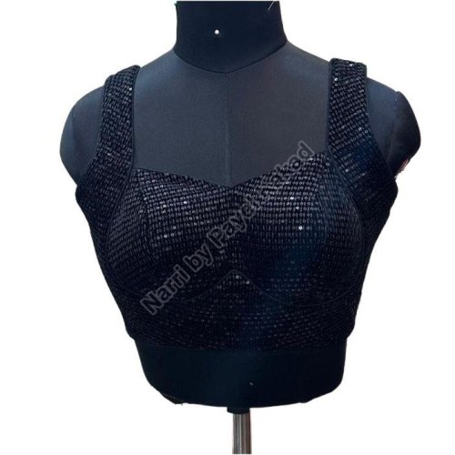 Velvet Sequin Blouse