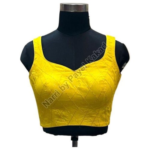 Yellow Cotton Blouse