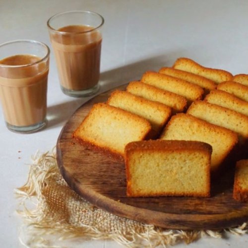 Eggless Cake Rusk