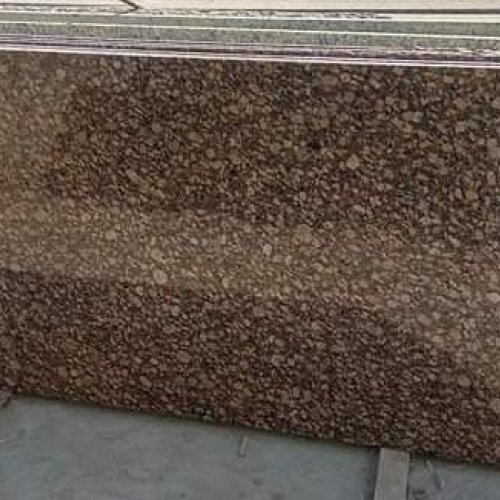 Brown Copper Silk Granite Slab