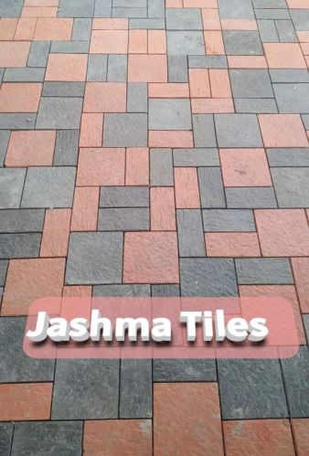Dark Grey & Red Paver Brick