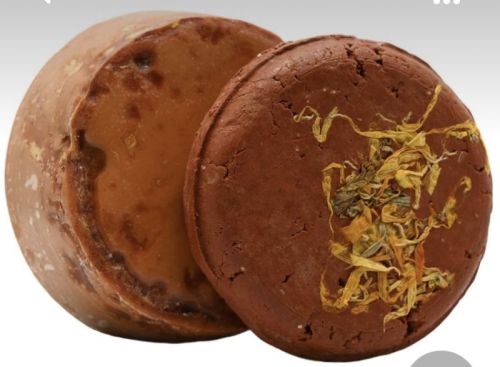 Round Handmade Shampoo Bar