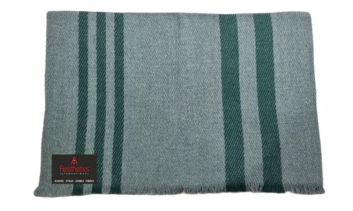 Striped Lamb Wool Stoles