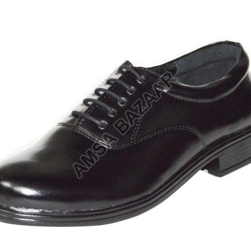 Mens League Black Formal Shoes